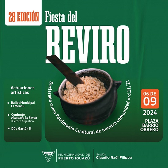 Cartaz de divulgação da Festa do Reviro