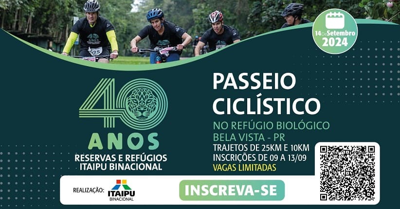 Cartaz de divulgação do passeio