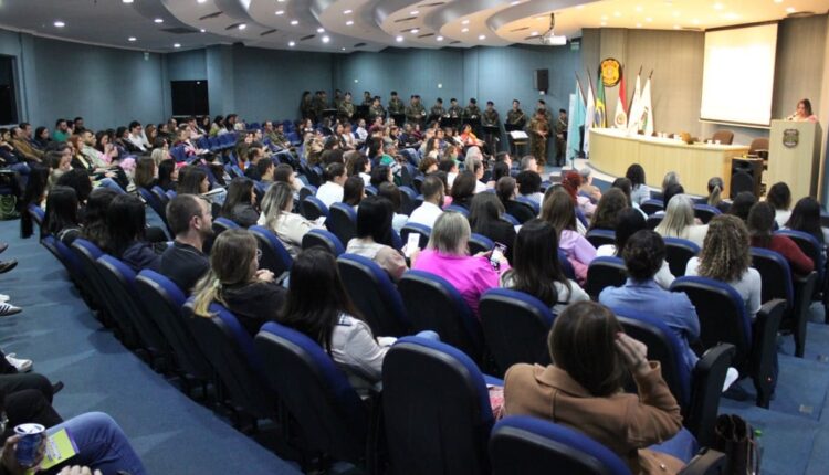 Ato inaugural ocorreu no auditório da delegacia da Polícia Federal (PF). Foto: Assessoria/HMCC