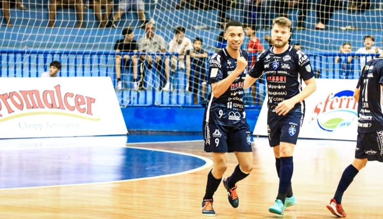 Trentin não balançou a rede, mas evolução do time foi inegável. Foto: Abel da Banca/Foz Cataratas Futsal