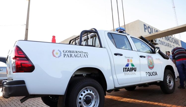 Renovação do parque automotor é uma antiga reivindicação das forças policiais. Foto: Gentileza/Gobernación de Alto Paraná