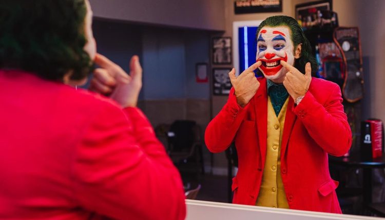 Mauricio Dollenz como Coringa. Foto: Divulgação/Complexo Dreams Park Show