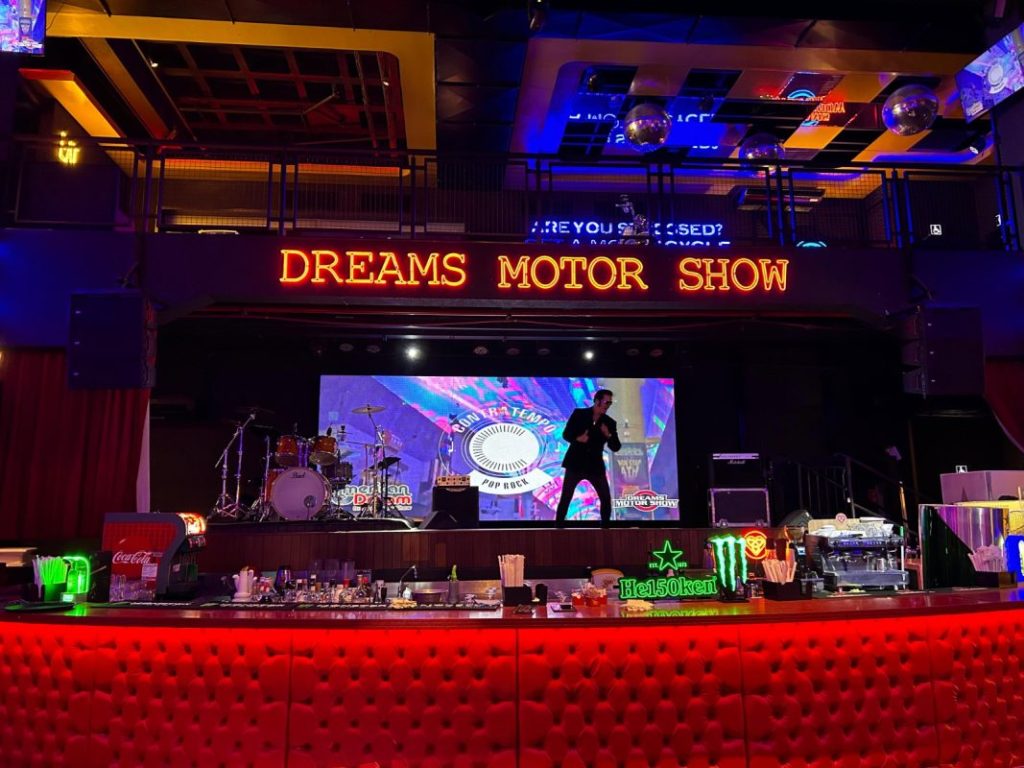 Palco do Dreams Motor Show. Foto: Divulgação/Complexo Dreams Park Show