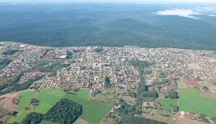 Em Céu Azul, o Parque Nacional do Iguaçu fica literalmente do outro lado da BR-277. Foto: Divulgação/Prefeitura de Céu Azul