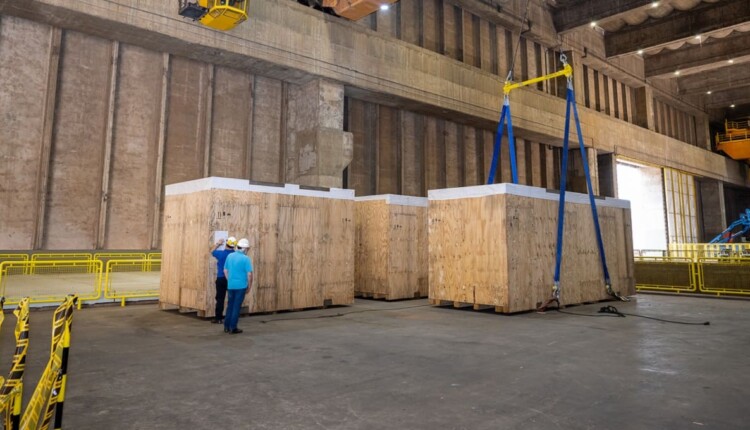 Início da montagem está previsto para janeiro. Foto: William Brisida/Itaipu Binacional