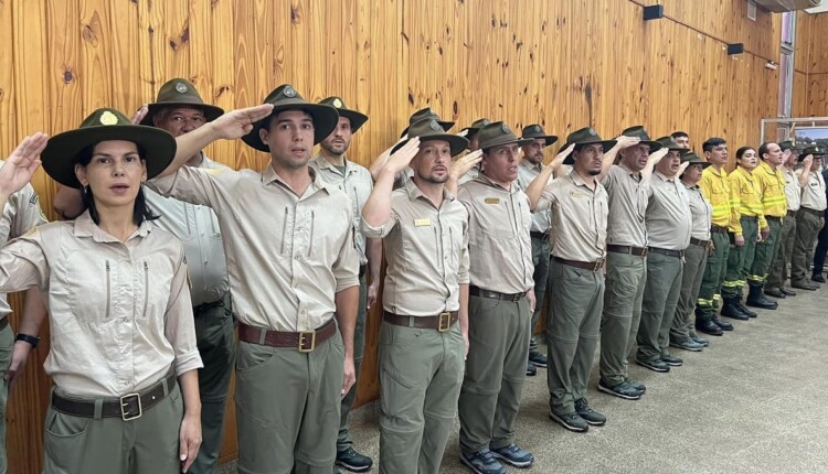 Corpo de Guardas-Florestais do Parque Nacional Iguazú. Foto: Gentileza/Parque Nacional Iguazú