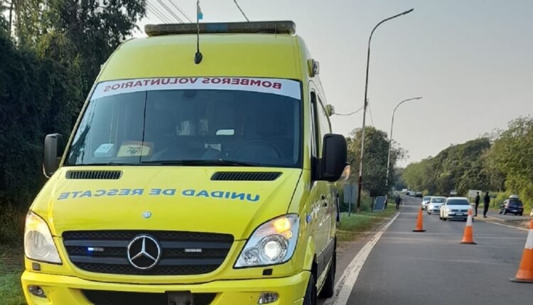 Nacionalidade dos envolvidos na colisão não foi divulgada. Foto: Gentileza/Corpo de Bombeiros Voluntários de Puerto Iguazú (Arquivo)