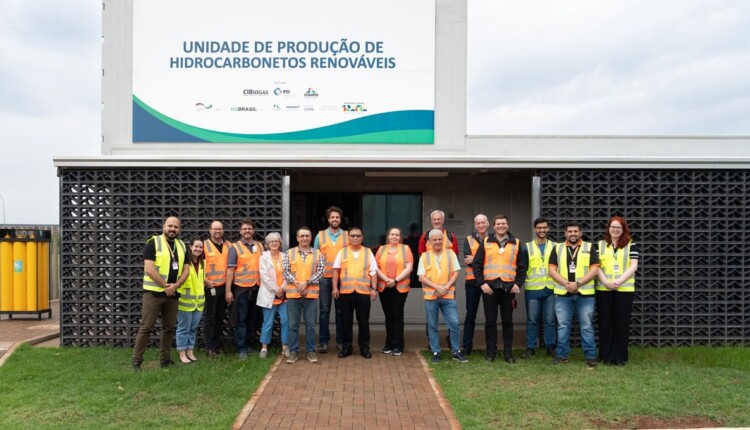 Visita teve como objetivo conhecer o apoio de Itaipu a tecnologias como o biogás. Foto: Sara Cheida/Itaipu Binacional