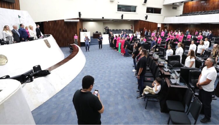 Sessão solene integra atividades do Outubro Rosa e do Novembro Azul. Foto: Valdir Amaral/ALEP