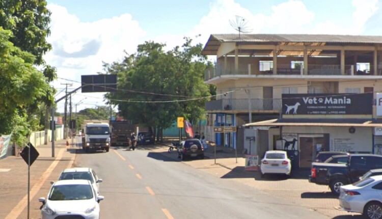 Acesso principal ao bairro Porto Belo, um dos mais antigos do Norte de Foz do Iguaçu. Imagem: Google Street View (Arquivo)