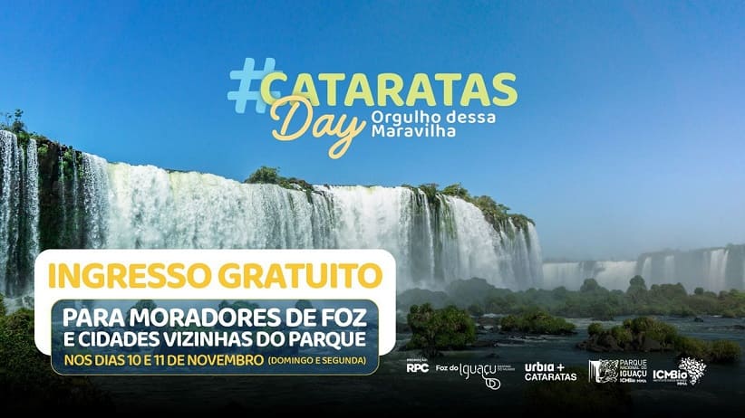 Divulgação oficial do #CataratasDay