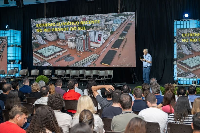 Segundo Nobre, eventos como inundações tendem a ser cada vez mais frequentes. Foto: William Brisida/Itaipu Binacional