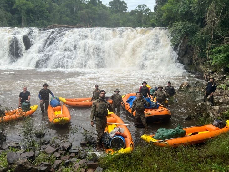 Cachoeira do Rio Silva Jardim, no Parque Nacional do Iguaçu. Foto: ICMBio/Parque Nacional do Iguaçu