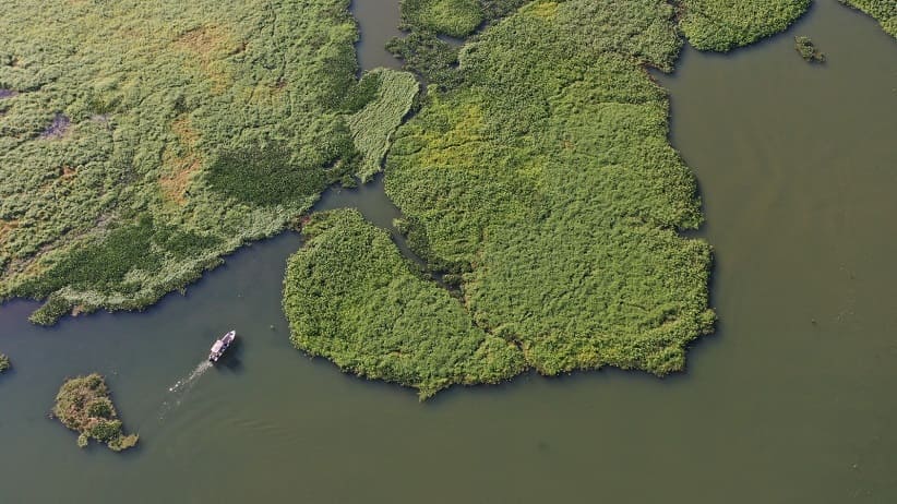 Drones facilitam o acesso a locais remotos e auxiliam na navegação. Foto: Divulgação/Itaipu Binacional