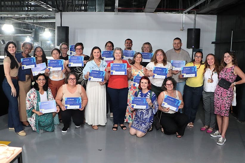 Certificação dos participantes da iniciativa. Foto: Divulgação/Adetur Cataratas e Caminhos