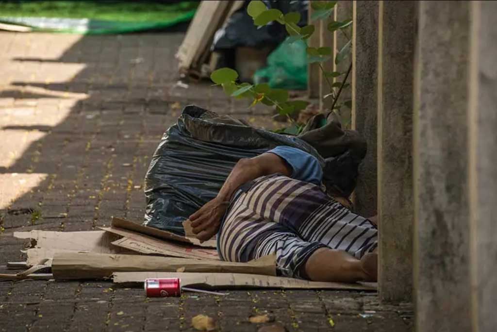 pessoa em situação de rua