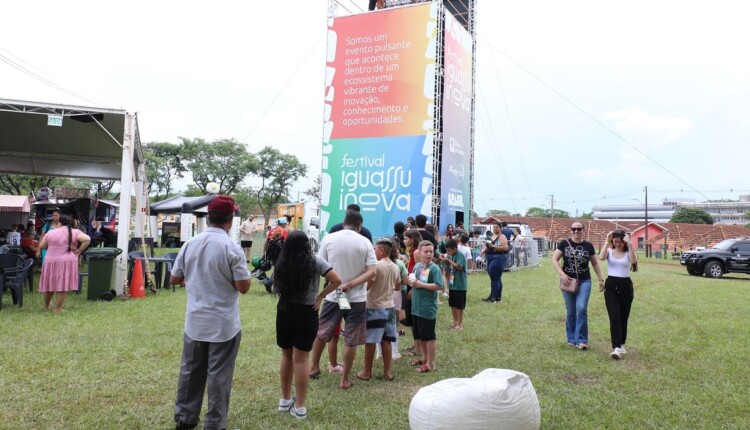 Festival Iguassu Inova teve atividades para todos os gostos.