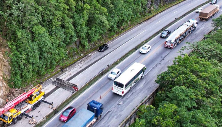 Trechos de serra, principalmente, no litoral, estão entre os mais afetados no Paraná.