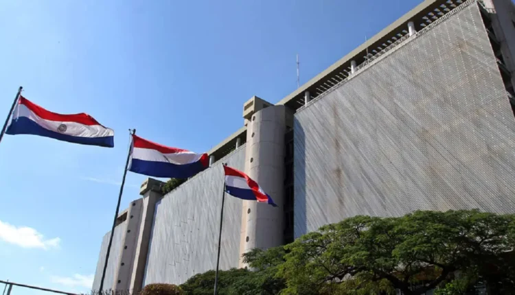 Sede do Banco Central do Paraguai, em Assunção.