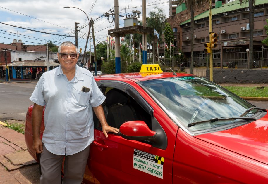 Taxista argentino