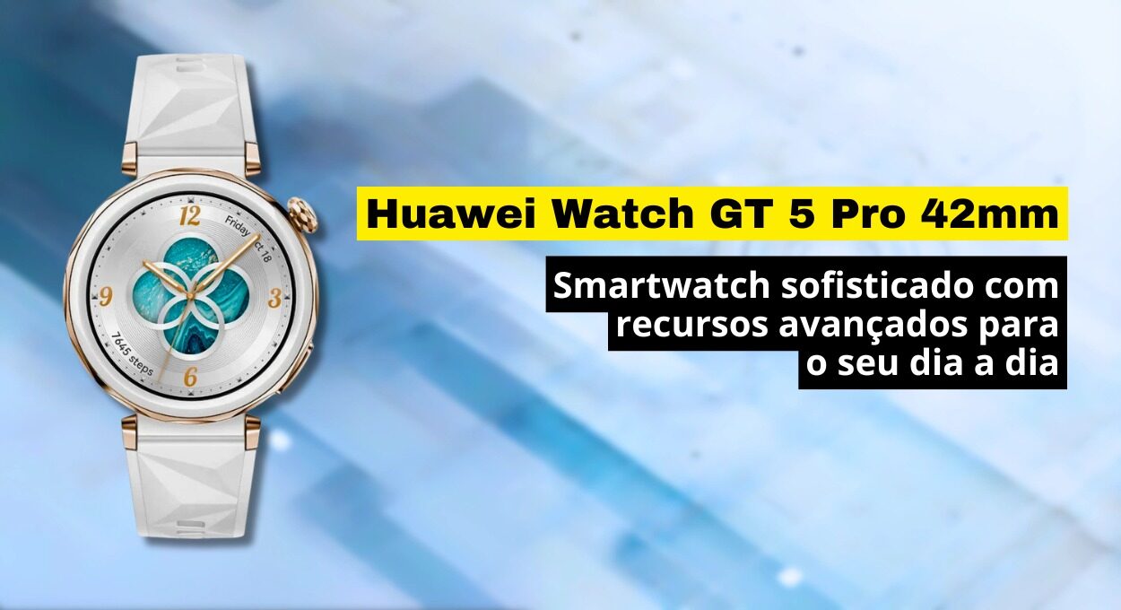 Huawei Watch GT 5 Pro 42mm elegance and functionality