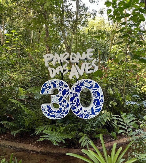 Parque das Aves celebrou 30 anos em Foz do Iguaçu.