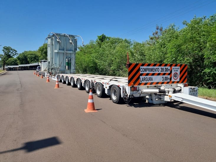 Carreta passará por quatro avenidas de Foz do Iguaçu.