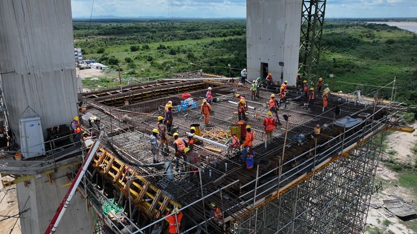 Ponte da Bioceânica criará rota inteiramente nova para o transporte de mercadorias.