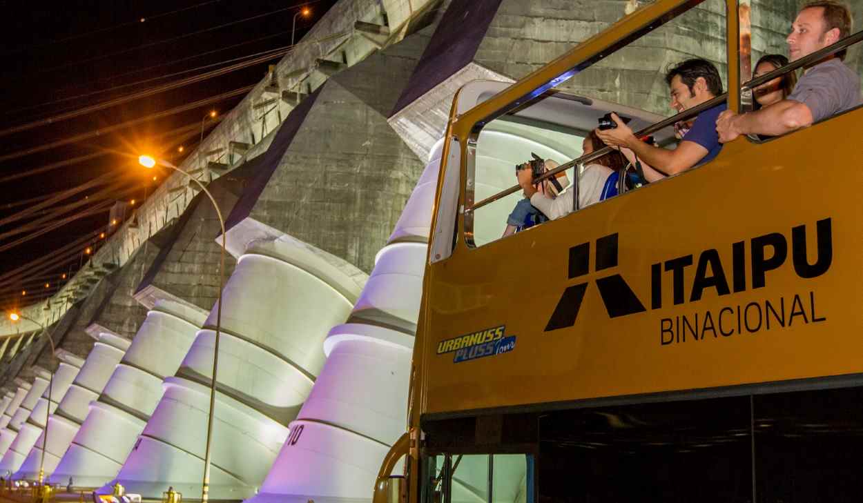 Itaipu Binacional recebeu quase meio milhão de visitantes em 2024