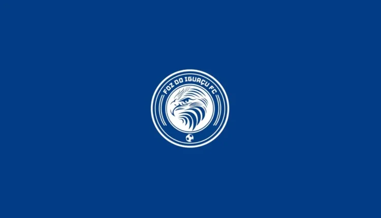 Novo escudo do Foz do Iguaçu FC, adotado em 2024.