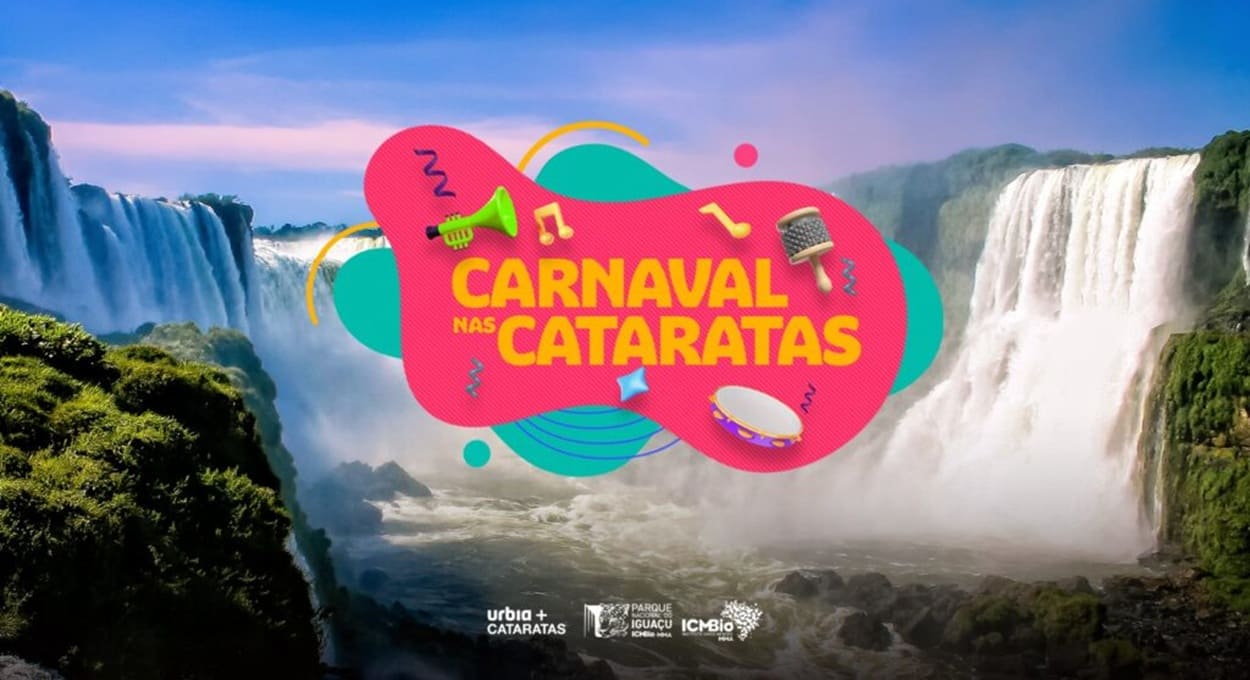 Carnaval nas Cataratas terá música ao vivo em dois pontos do circuito turístico.