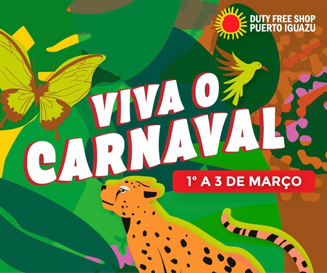 Carnaval no Duty Free Shop