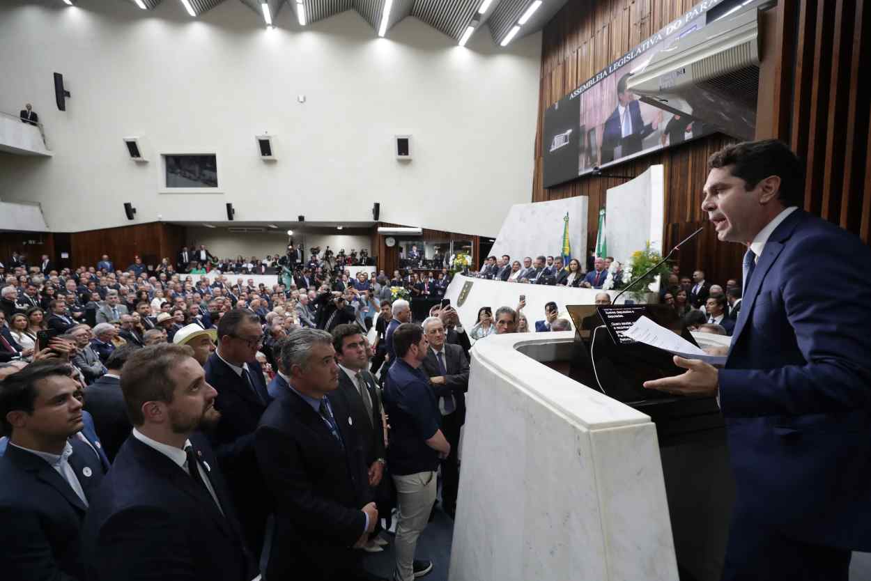 Alexandre Curi assume a presidência da ALEP e enfoca inovação, economia e diálogo