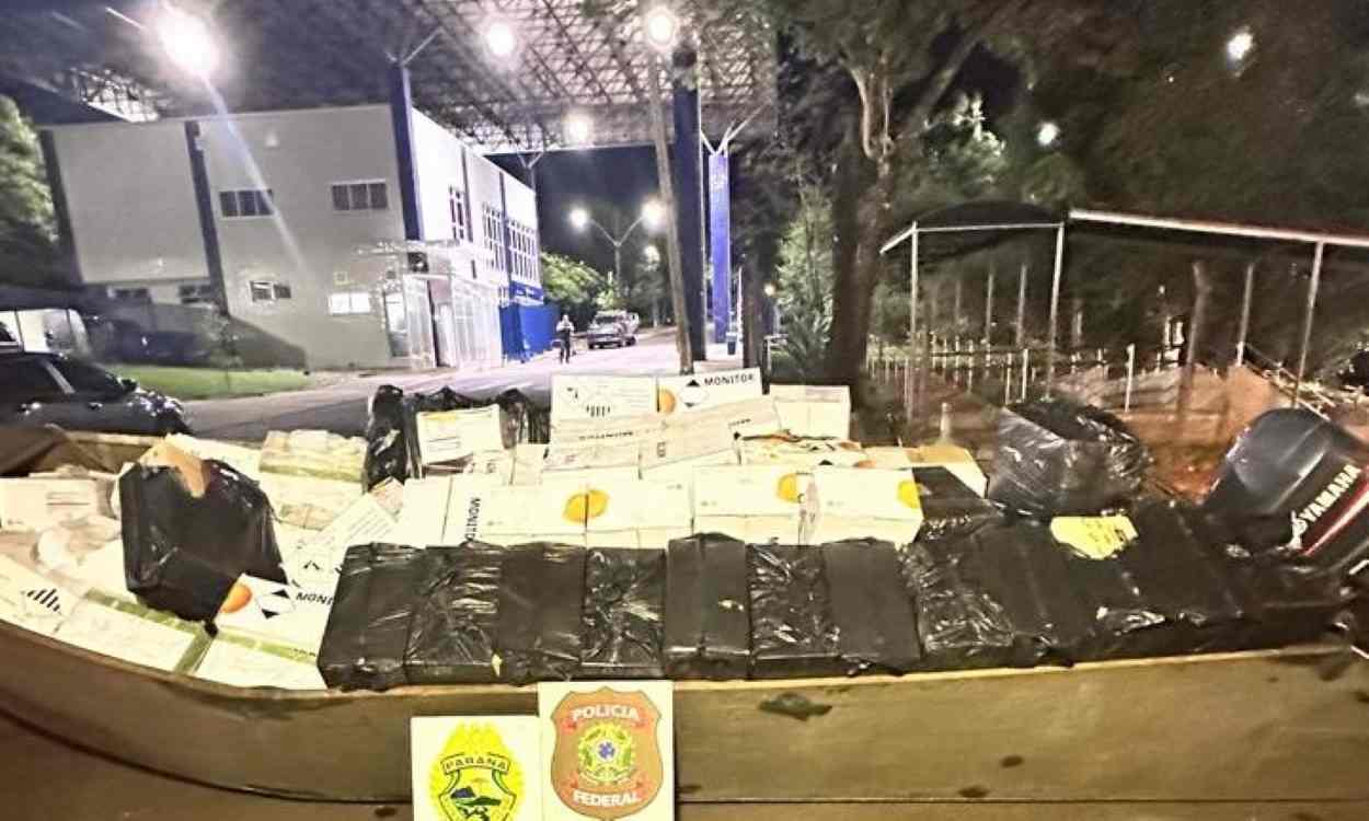 Polícia intercepta 500 quilos de inseticida trazidos do Paraguai