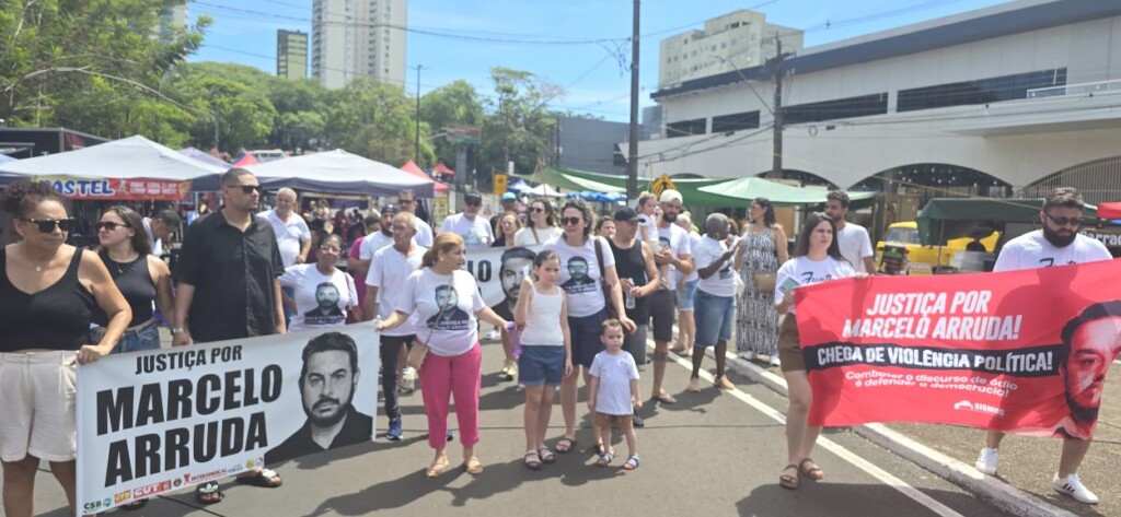 Protesto contra relaxamento prisão