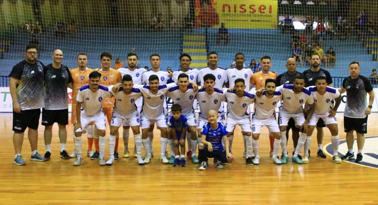 Elenco do Foz Cataratas Futsal para a temporada 2025.