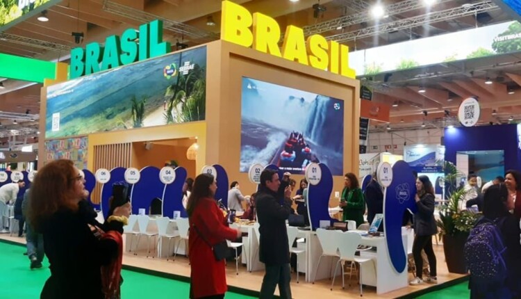 Foz do Iguaçu está no estande da Embratur na BTL Lisboa.