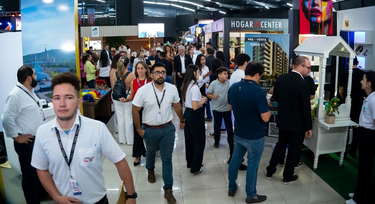 Panorama do terceiro dia da edição 2024 da Expo Construir.