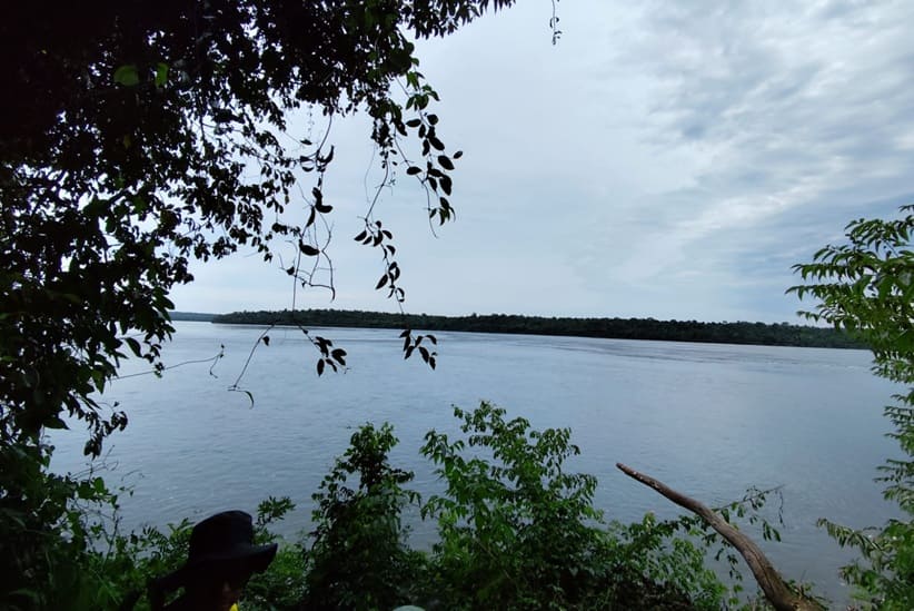 Imersão na região do Apepu permite ver de perto o Rio Iguaçu. 