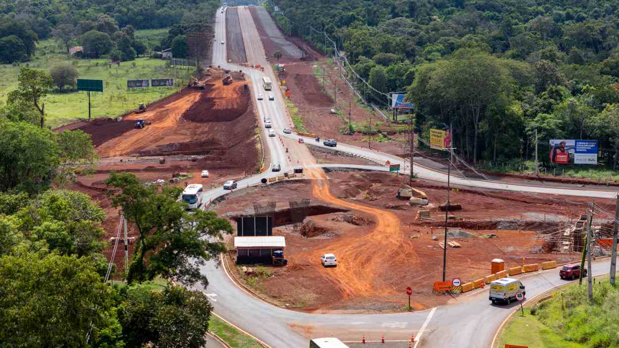 Obras Rodovia Cataratas